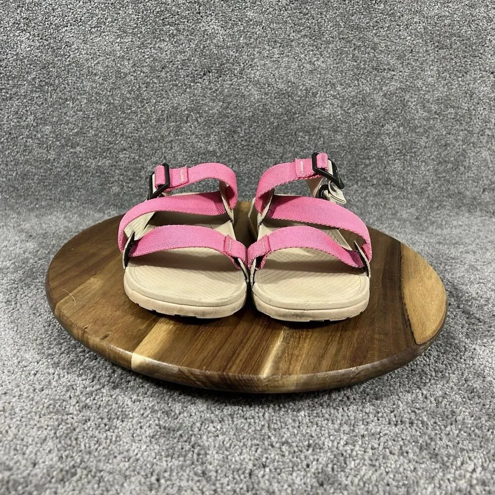 Chaco Lowdown Slide Women’s Size 7 Hot Pink Outdoor Trail Slip On Sandals Used